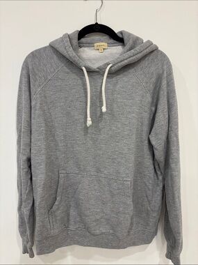 Donni Grey Pullover Hoodie Sweatshirt